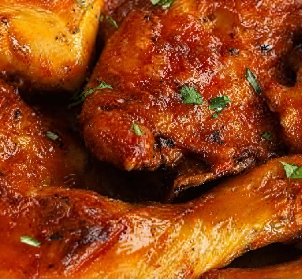 Frango frito ao molho da casa P